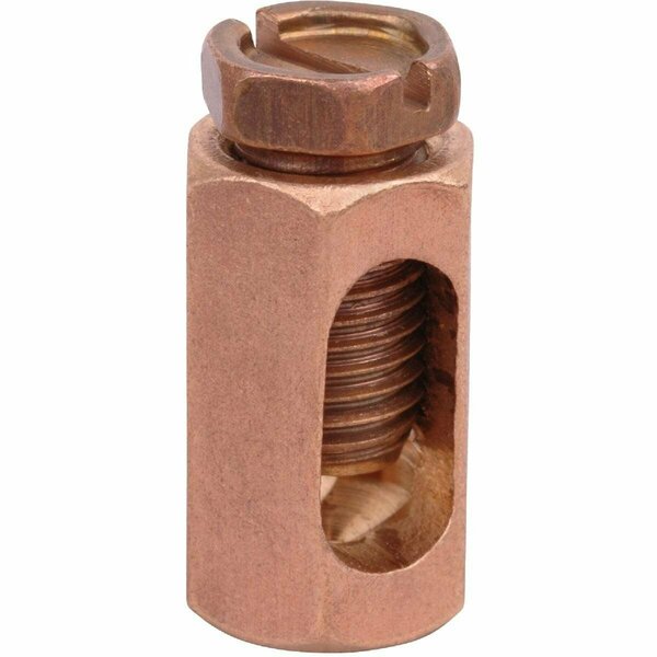 Abb Blackburn Copper Alloy 6 AWG Str. Maximum/10 AWG Sol. Minimum Service Entrance Connector E6N25